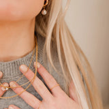 Double Up Layered Sunny Sunday Necklace