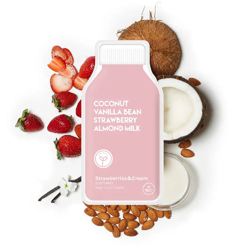 Masque Apaisant Fraises & Crème