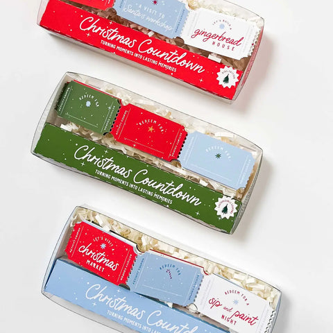 Christmas Countdown Coupon Set