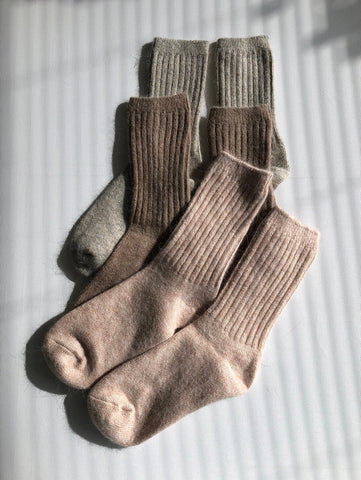 Billy Bamboo - Royal Angora Wool Socks