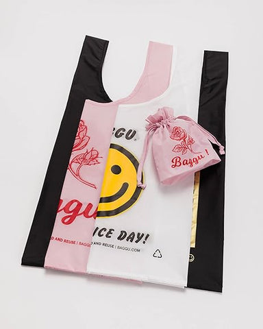 Sac réutilisable Standard (coffret de 3) Baggu
