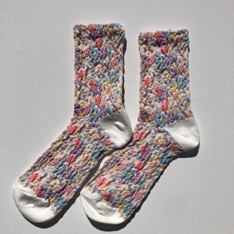 Billy Bamboo - Flower Market Socks