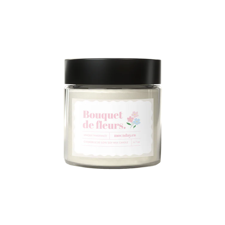 Flower Bouquet Candle