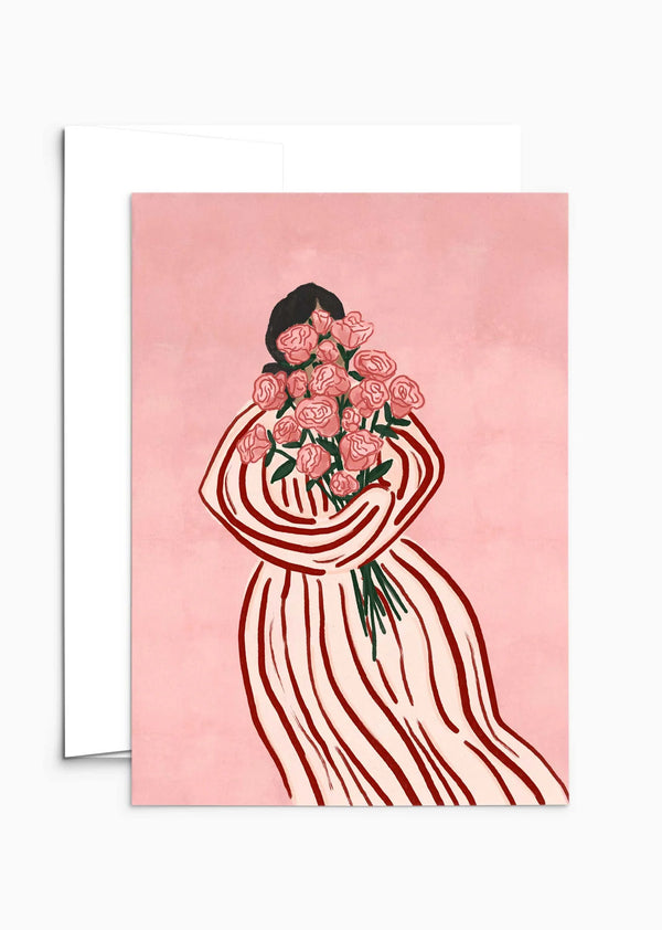Carte Bouquet de Roses