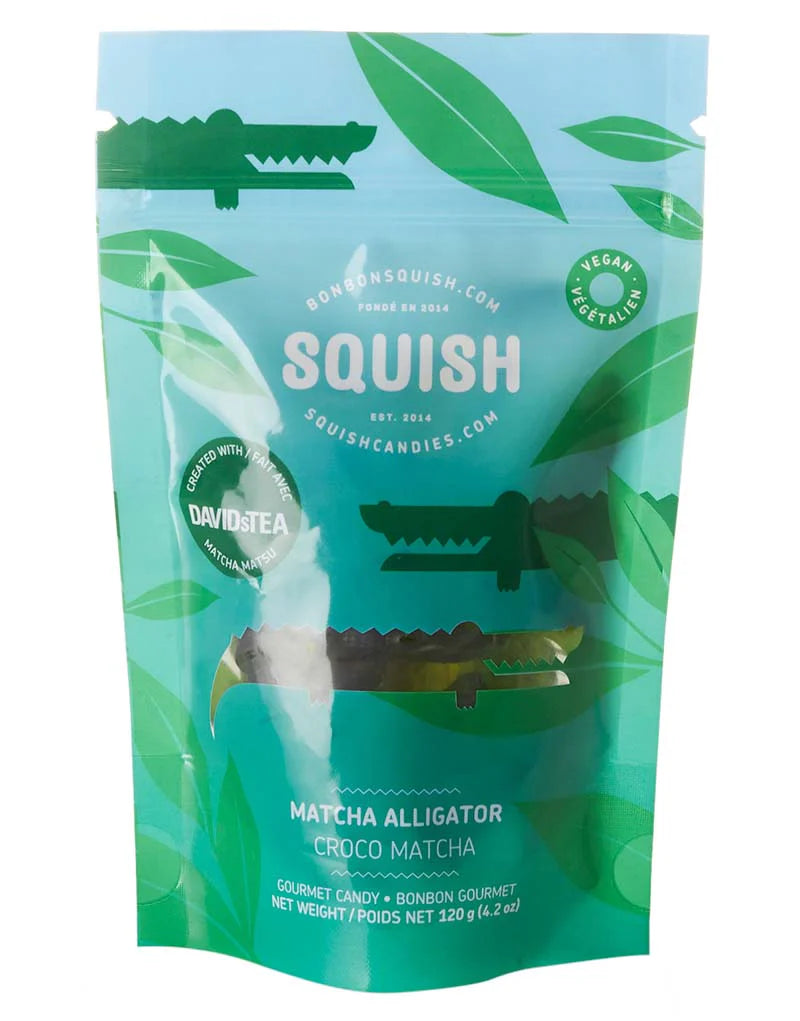 Vegan Matcha Alligator Candies
