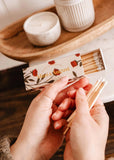 Floral matchbox