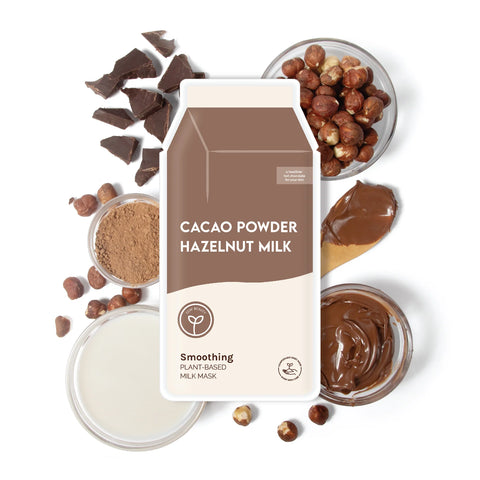 Masque Lissant au Lait Végétal et Poudre de Cacao