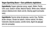 Vegan Sparkling Bears Candies