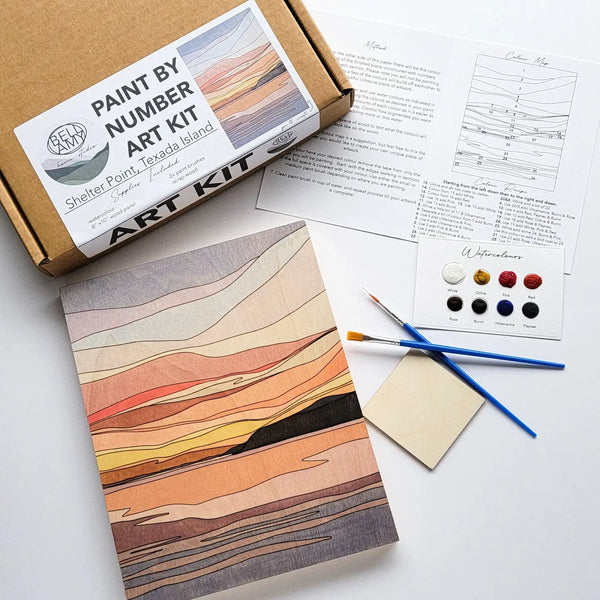 Bellamy Home Studio - Paint by Number Art Kit