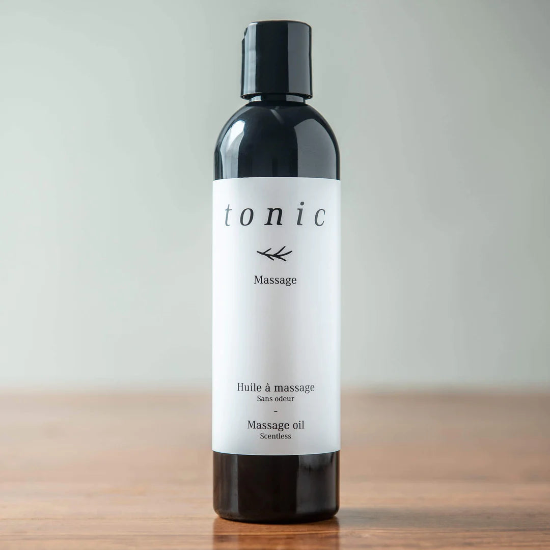 Tonic - Huile à massage  (sans odeur)
