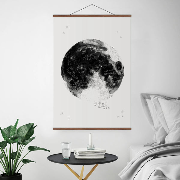 'Moon’s Map' Poster