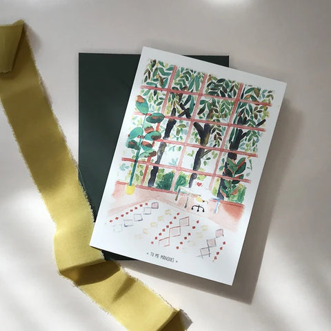 I miss you Card