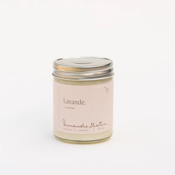 Dimanche Matin’s Classic candles
