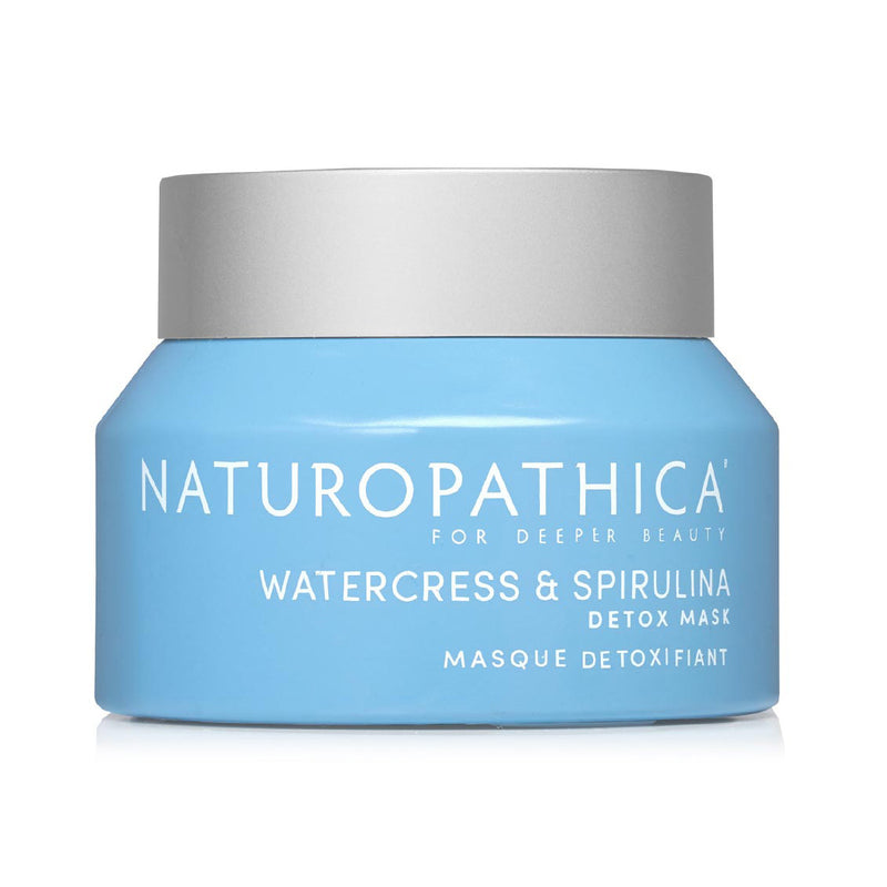 Watercress and spirulina detoxifying mask